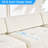 Mercer41 100.4” Velvet L-Shaped Modular Cloud Couch with Reversible Ottoman,4 Seater Button Ring Tufted Combination Sofa for Living Room-1036517339