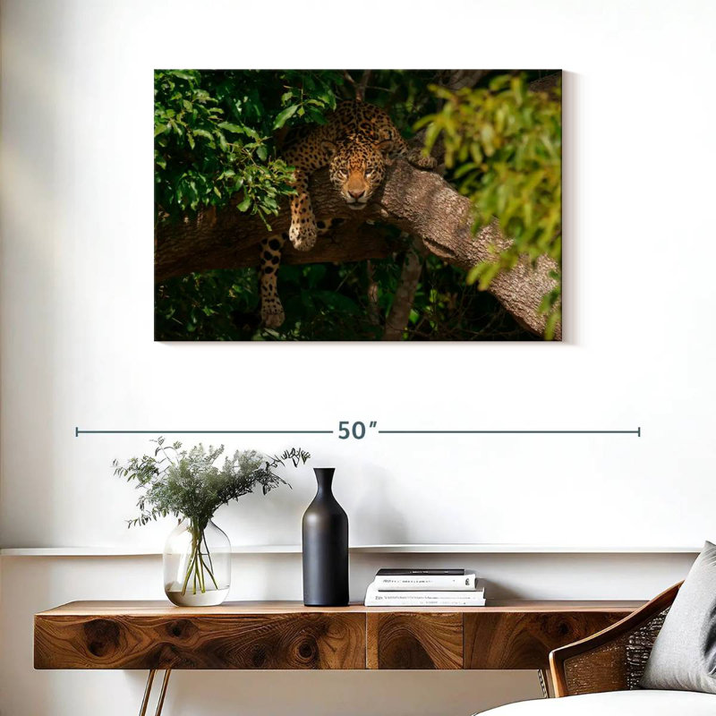 Cozy Tree Jaguar, 24" H x 36" W
