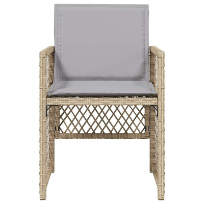 Outdoor Patio Dining Armchair with Cushion