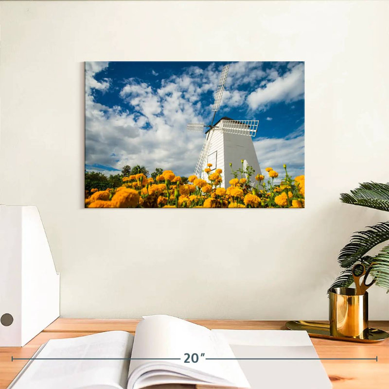 Alvord Spring Windmill, 8" H x 12" W
