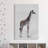 Aldiana 'Standing Tall Giraffe II' Print on Wrapped Canvas-342207871