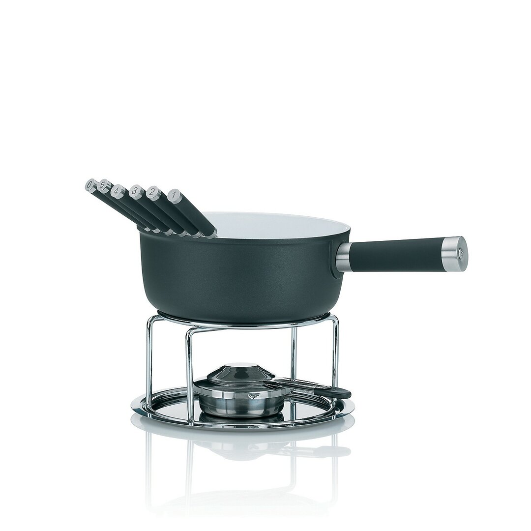 2 L Fondue-Set Lancy aus Aluminium