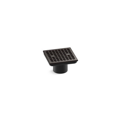 Drain de douche carré en laiton Clearflo (corps de drain non inclus)