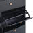 Modern Tipping Bucket Shoe Cabinet with 4 Flip Drawers, Multifunctional 2-Tier Shoe Storage Organizer with Drawers, Free Standing Shoe Rack-787633229