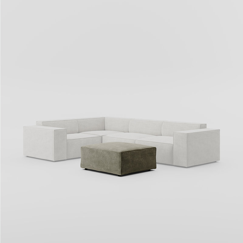 Canapé modulaire Minimalist, Kaki