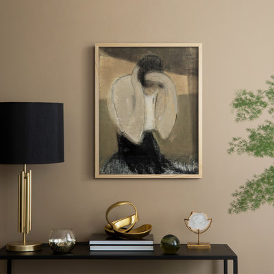 Reproduction encadrée vintage rétro XLV III - bois massif