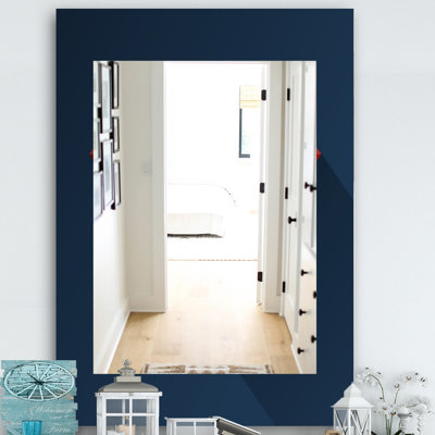 Miroir de meuble-lavabo simple de style moderne et contemporain