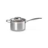 Le Creuset Classic Stainless Steel Round Saucepan With Lid, 3 Qt.