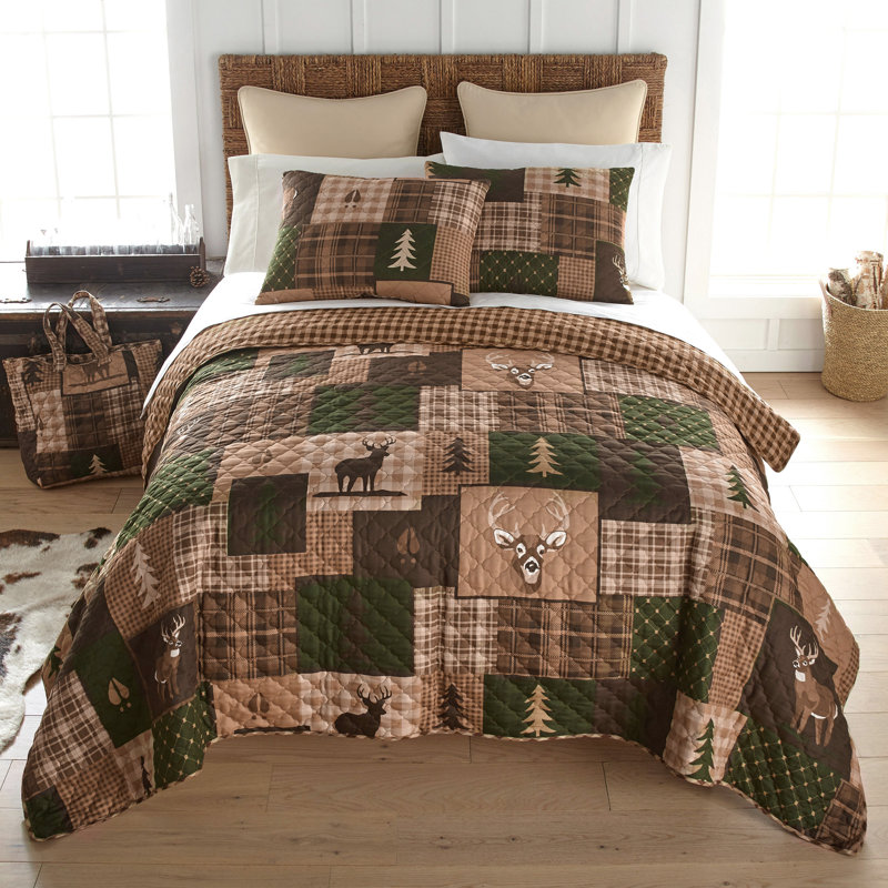 Ensemble de courtepointe simple Your Your Lifestyle par Donna Sharp, Courtepointe simple et 1 taie décorative