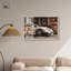 «Graceful Panther Blossoming Store Shadowbox Print», art mural par Art Remedy, cadre blond, 36 x 24-2008995713-2008995722