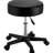 Swivel Rolling Stools With Wheels 400 Lbs Capacity Adjustable Height Ultra - Thick Seat Cushion For Medical Tatoo Bar Home Office Black 15.7" High Density Sponge Thickened Pu Leather 3.9 Inch