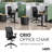 HON Crio High-Back Task Chair, Fabric, Asynchronous Control, Black