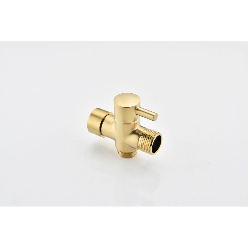 Brushed Gold Toilet Bidet Handheld - Hygienic And Convenient, Rust Corrosion For Long-Term Use In Bathroom Hygiene Metal, Versatile Spray Settings Optimal Cleaning Results