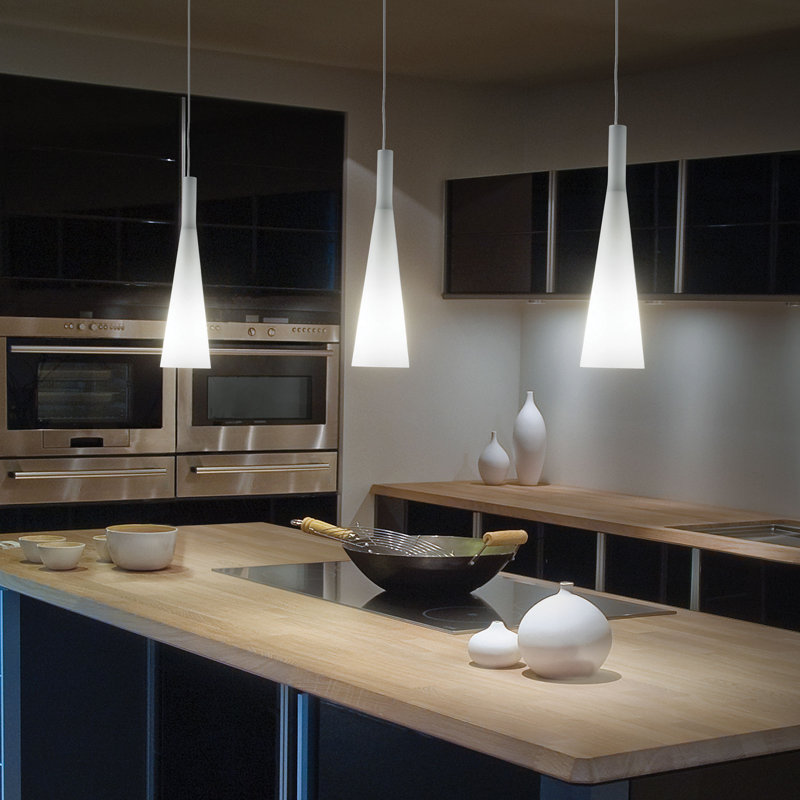 3 - Light White Cluster Pendant