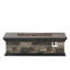 Foyer extérieur rectangulaire 50 000, en oxyde de magnésium, aspect pierre, 54,57 po (l) x 25,62 po (p) x 17,26 po (h), aucun assemblage requis, en béton, gris.