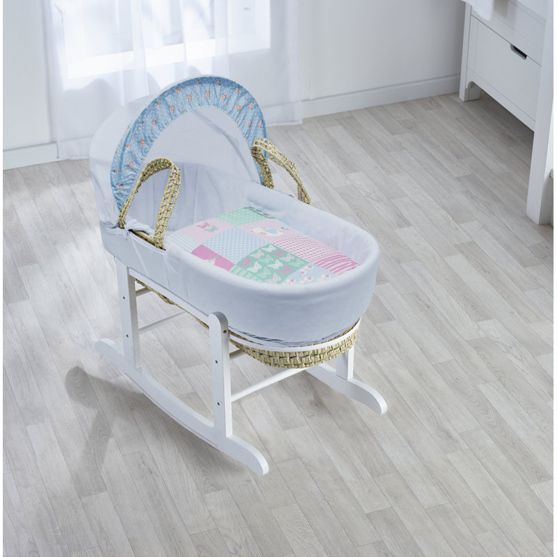 Moses Basket with Bedding with Mattress