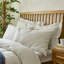 Argonia Linen Blend Superking Pillowcase Pair with Pinstripe