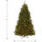 Sapin artificiel Dunhill, 9 pi, lumières bicolores