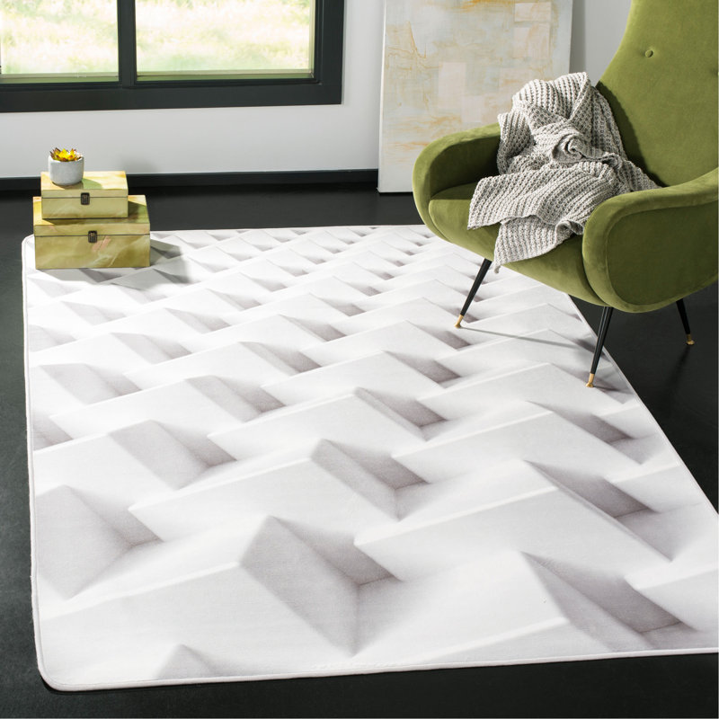 Cahoon Performance Machine Washable Geometric Rug, Rectangle 5'1" x 7'6"