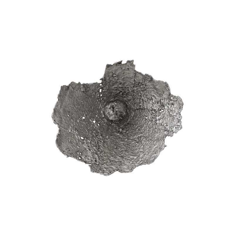 Jagged Splash Bowl, art mural, Argent