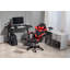 Inbox Zero Adjustable Reclining Ergonomic Faux Leather Swiveling PC & Racing Game Chair-515857664