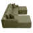 Velours côtelé vert est en rupture de stock