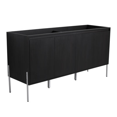 '' Freestanding Bathroom Vanity Base, Storage Cabinet With Soft-close Doors, Sturdy Design (kd Package) - No Sink