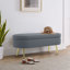 Banc de rangement repose-pieds ovale-133690271-133690269