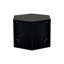 Table basse hexagonale de 46,08 po - Table de chevet latérale avec de grandes possibilités de rangement 2 pièces 2 pièces spacieuses-623363621