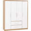 Louisa 4 Door Wardrobe-1137837788