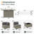 Outdoor Wicker 8-Piece Sectional Sofa Set With Comfortable Cushions-118130924