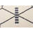 Esliabeth Moroccan Area Rug in White/Navy-467904908
