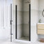 34-35 3/8 "Porte de douche pivotante sans cadre-114657557