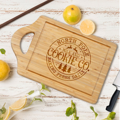 Classic Noel - 1 Piece Bamboo Cutting Board