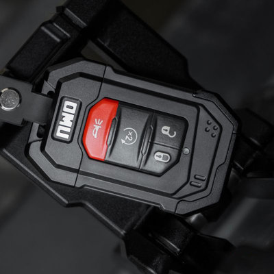Porte-clés en aluminium porte-clés pour Jeep Wrangler JL 2018+ / Gladiator JT2020 +
