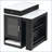 59.5" Kitchen Island with Extendable Dining Table (3 Lengths) and Double-Sided Storage – Black