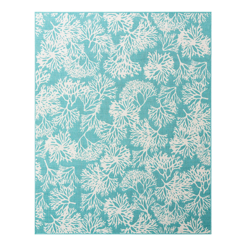 Tapis d'extérieur intérieur / extérieur Coastal, Rectangle 7 pi 10 po x 10 pi