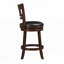 Chaise pivotante à 360 degrés à hauteur de comptoir