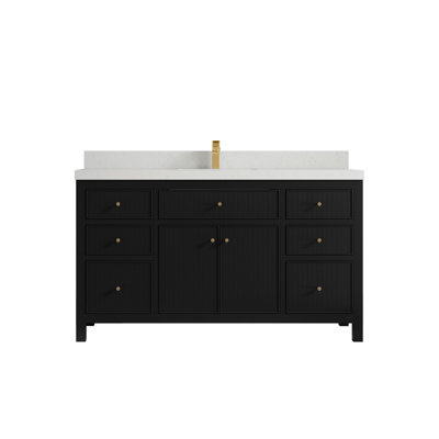 Meuble-lavabo simple 60 po