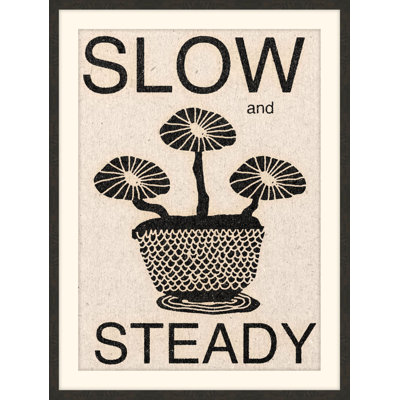 Slow And Steady 1 Print