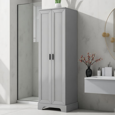Armoire de rangement 71 po H avec tablette réglable et système de rangement multiple