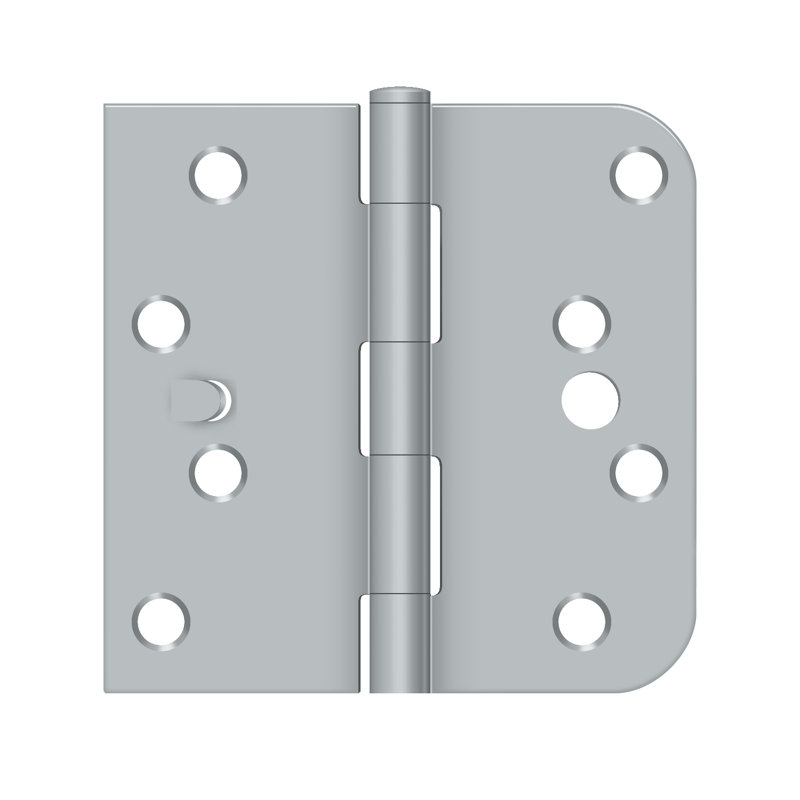 Steel Butt Bearing Hinge, Satin Chrome