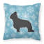 Coussin intérieur/extérieur en flocons d’hiver-32011184