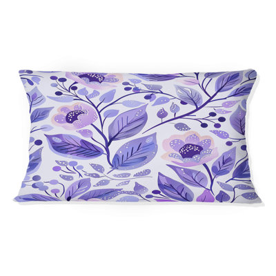 Coussin lombaire mauve lavande Delight II