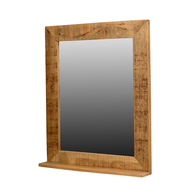 Kym Wood Flat Wall Mirror