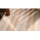 Reni Ticking Stripe Gold/Ivory Handwoven Indoor/Outdoor Rug