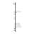 Brooksville Manufactured Wood and Iron Wall Mounted Accent Shelf-631286160
