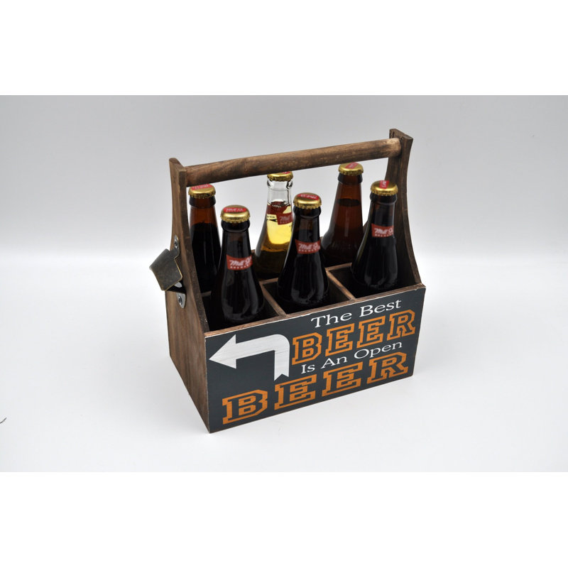 Nicky Wood Beer Caddy