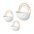 Marotta 3-Piece Iron Wall Planter Set
