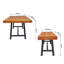 Micaden 6 - Person Acacia Patio Dining Set with Rectangular Table